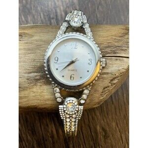Rhinestone Bling Women’s Watch With New Battery 22 mm